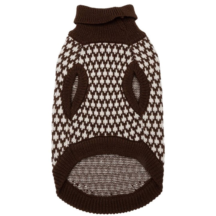 UNIQ PETS Ubranie dla zwierząt WARMPAW gruby wełniany sweter z kołnierzem