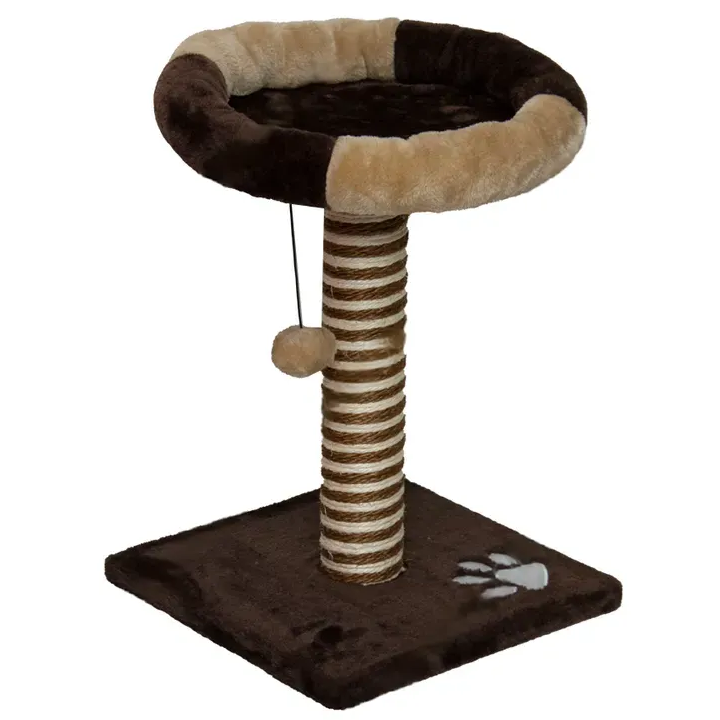 UNIQ PETS drapak dla kota słupek z legowiskiem 46cm