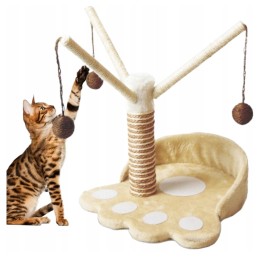 UNIQ PETS drapak dla kota z karuzelą YETI 32cm