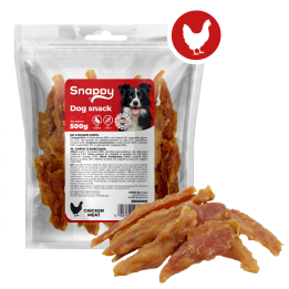Przysmaki dla psa płatki z kurczaka 500g - naturalny przysmak z kurczaka SNAPPY