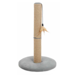 UNIQ PETS drapak dla kota słupek z piórkiem 48cm