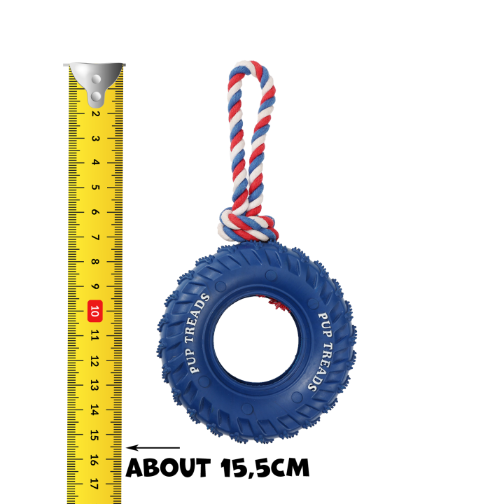 Opona zabawka dla psa o zapachu mleka 15,5cm
