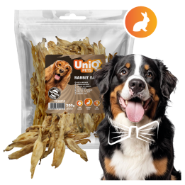 Uszy królicze naturalne przysmaki dla psa 300g UNIQ PETS